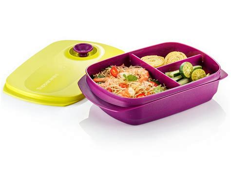 tupperware divided lunch box